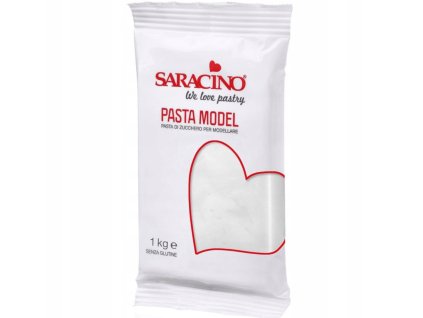 Modelovací hmota Saracino, bílá, 1 kg