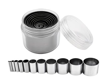 Sada kulatých vykrajovátek