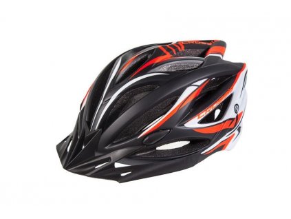 14971 cyklisticka prilba crussis cerno oranzovo bila s m vel 55 59
