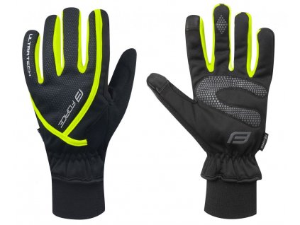 17830 2 rukavice zimni force ultra tech fluo xxl