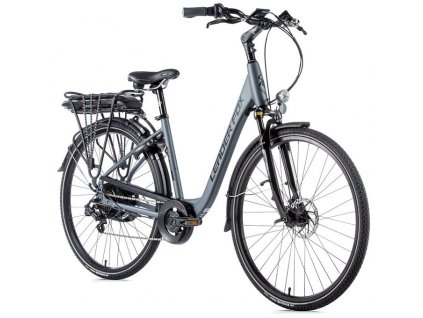 Elektrokolo Leader Fox INDUKTORA 28", 2020-2 16,5" ŠEDÁ MAT/ČERNÁ