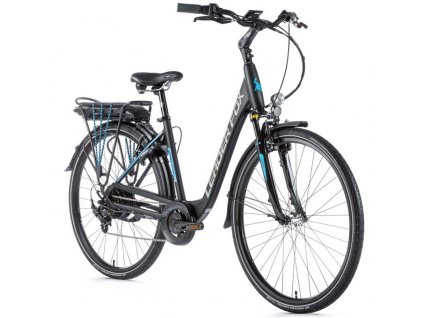 Elektrokolo Leader Fox PARK CITY 28", 2020-2 18" ČERNÁ MAT/MODRÁ