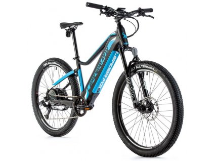 Horské elektrokolo Leader Fox ARIMO 26", 2021-1 16" ČERNÁ MAT/MODRÁ