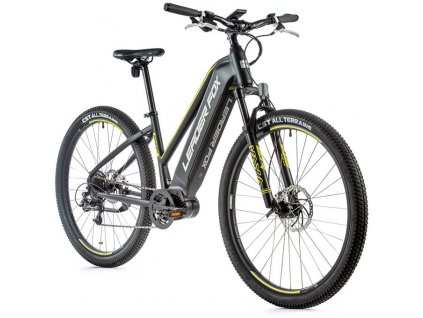 Horské elektrokolo Leader Fox SWAN 29" dámské, 2021-1 20" ČERNÁ MAT/ŽLUTÁ