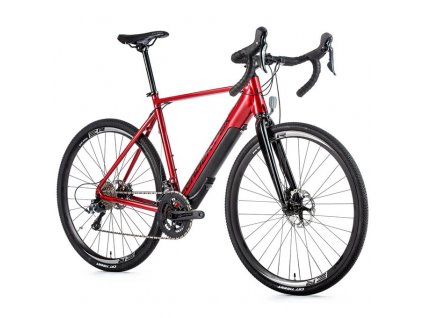 Silniční elektrokolo Leader Fox RUNNER, 2021. V. 56cm ČERVENÁ