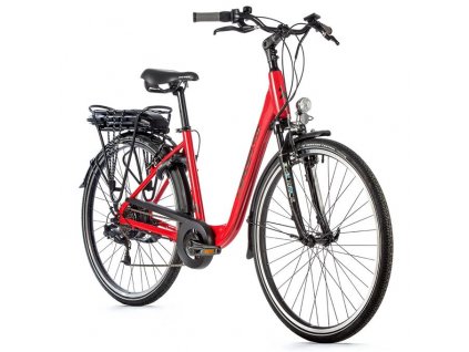Elektrokolo Leader Fox PARK CITY 28", 2022-2 16,5" ČERVENÁ