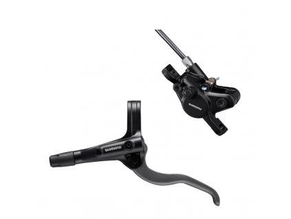Brzda kotoučová Shimano set přední Acera MT400, adaptér 180mm, 850mm, šedá páka