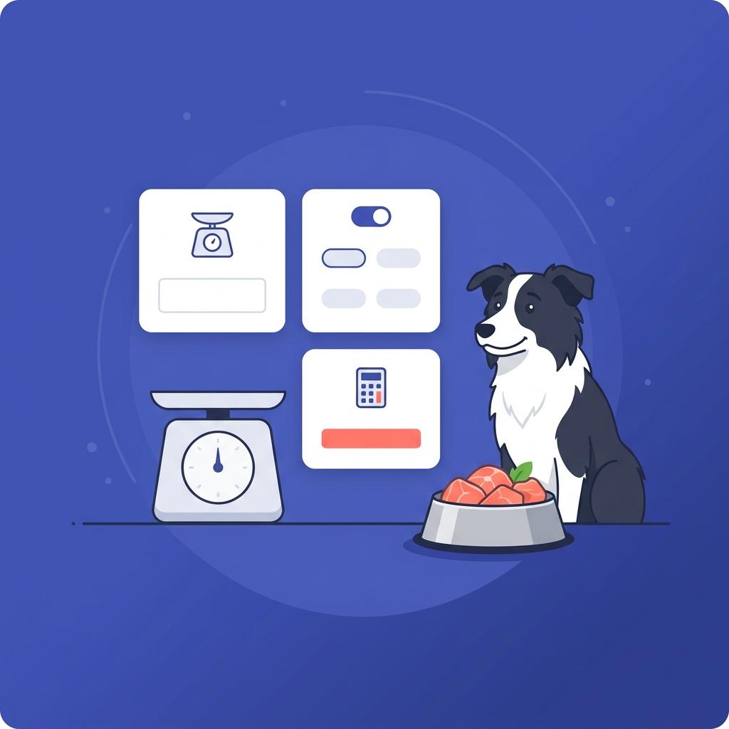 Kalkulačka pro výpočet krmné dávky BARF
