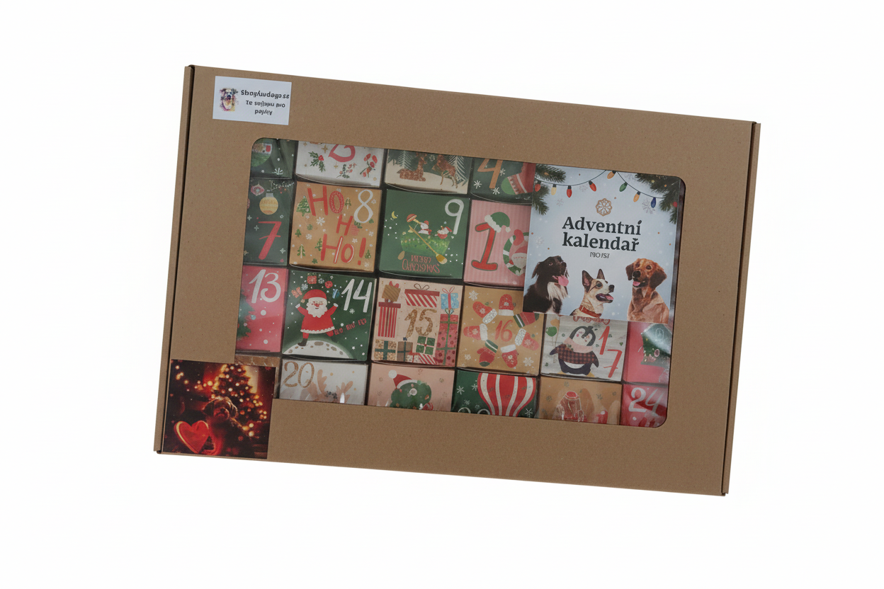 Velký adventní kalendář pro psy