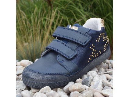 Dívčí, celoroční boty D.D.step Royal blue S068-194AL