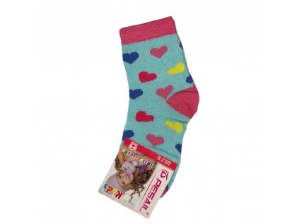 Ponožky pro holky se srdíčky