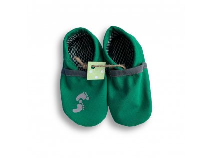 Softshellové Capáčky zelené se stopičkami