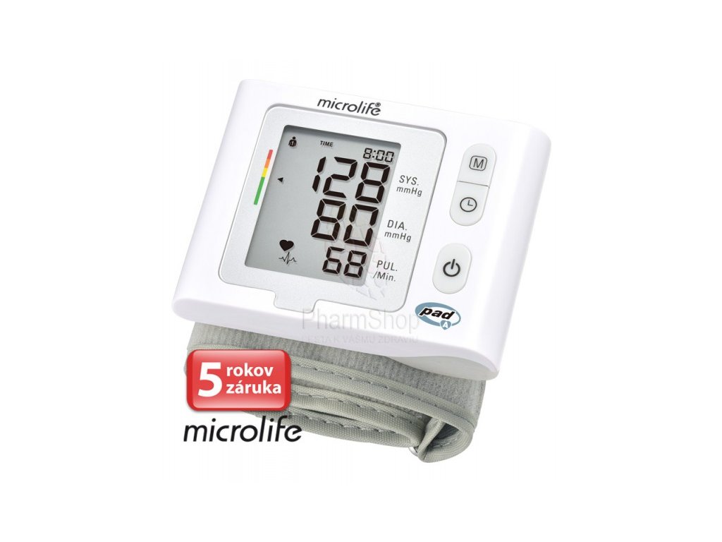 microlife bp w2 slim automaticky tlakomer na zapastie shopherba