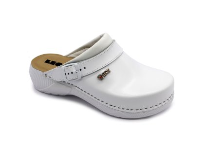 leon 3300 z damska zdravotna obuv uzavreta biela shopherba 01