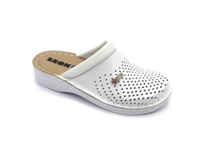 leon v262 damska pracovna celokozena zdravotna obuv biela shopherba 01