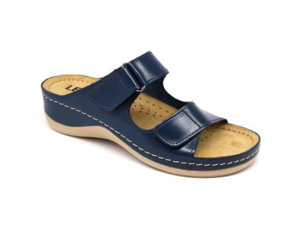 leon 905 damska pracovna celokozena zdravotna obuv modra shopherba 02