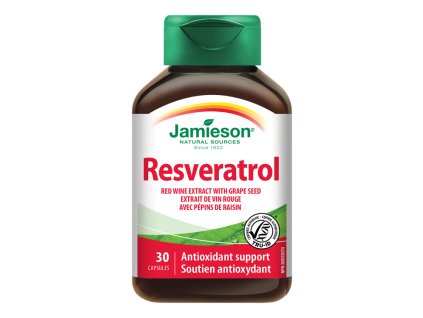 Jamieson Resveratrol Red Wine Extract 30cps TID 064642026118 shopherba