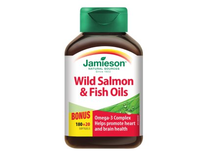 Jamieson Salmon Oil Bonus 180 20cps 064642062338 shopherba
