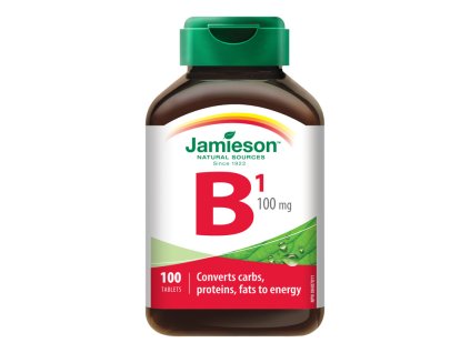 Jamieson Vit B1 100mg 100tbl 064642020208 shopherba