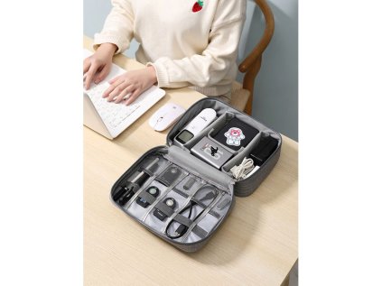 JOrEpol pl Cestovné puzdro s organizérom na nabíjačky a káble 4229 8