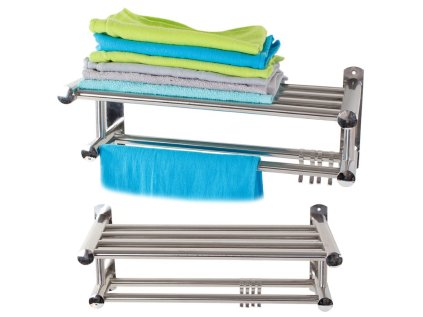 Nástenná polica do kúpeľne, držiak do kúpeľne