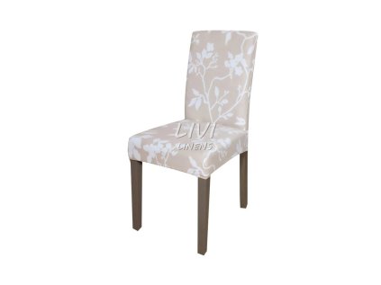 Elastický poťah na stoličku Elegant Bloom