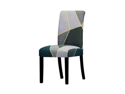 Elastický poťah na stoličku Pixel Verde
