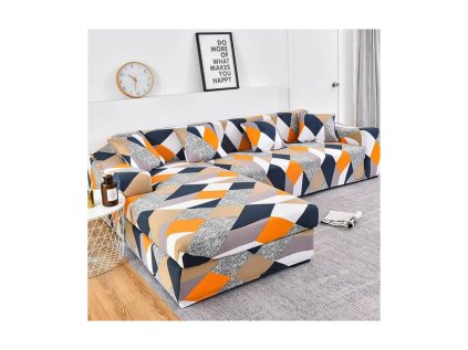 Napínací poťah na sedaciu súpravu Color Block