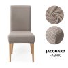 variantimage101 2 4 6 Pcs Jacquard Plain Dining Chair Cover Spandex Elastic Chair Slipcover Case Stretch