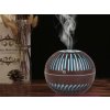 Zvlhčovač vzduchu, aroma difuzér, aromaterapia, RGB LED, tmavohnedý
