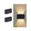 Solárne nástenné LED svetlo DuoGlow WL6