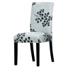 4 variant printed stretch chair cover big elastic seat chair covers office chair slipcovers restaurant banquet hotel home decoration