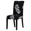 5 variant printed stretch chair cover big elastic seat chair covers office chair slipcovers restaurant banquet hotel home decoration