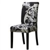 9 variant printed stretch chair cover big elastic seat chair covers office chair slipcovers restaurant banquet hotel home decoration