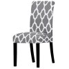 6 variant printed stretch chair cover big elastic seat chair covers office chair slipcovers restaurant banquet hotel home decoration