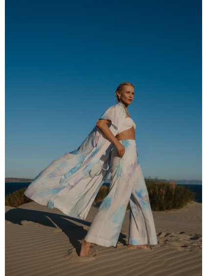 limitovana kolekcia aura by janatini dlhe kimono nohavice
