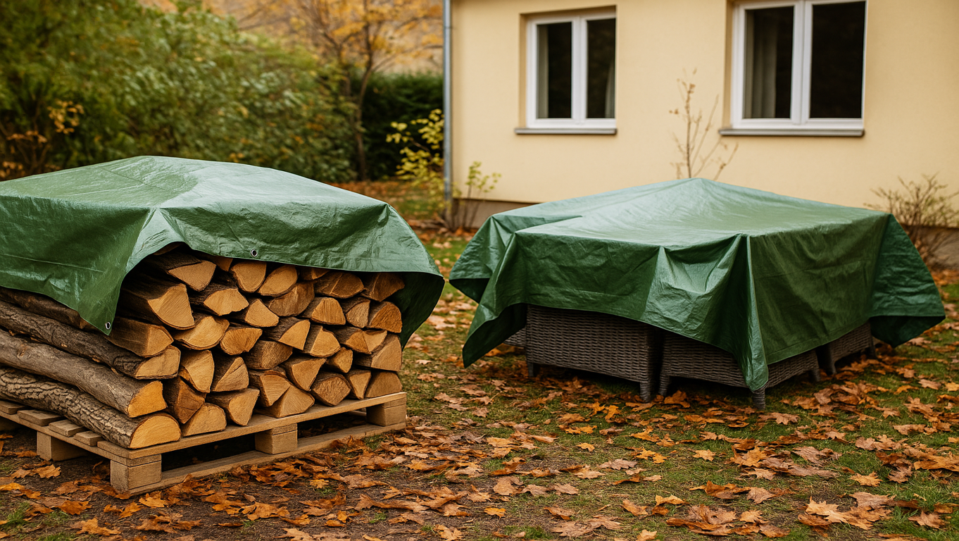 Wie die Familie Jaks ihren Garten und ihr Haus auf den Winter vorbereitet