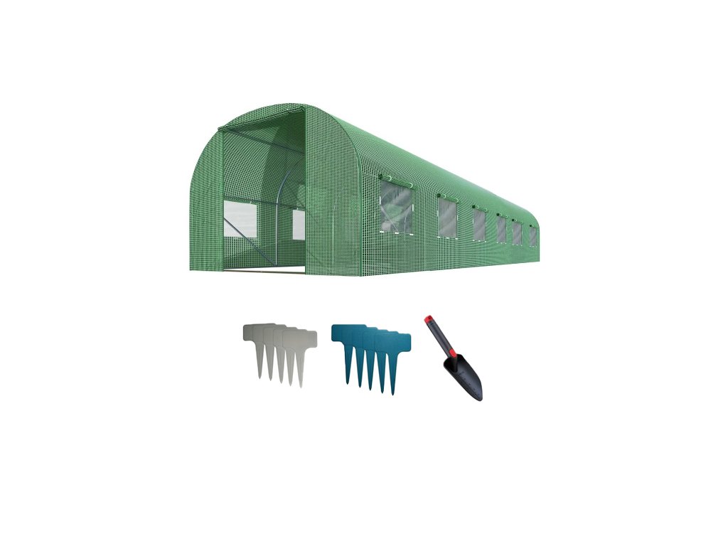 FOLIENGEWÄCHSHAUS PREMIUM PRO 3X6M MIT UV-FILTER + GESCHENK