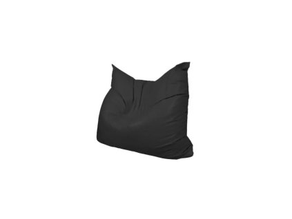 Sitzkissen Puff 120 x 100 x 30 cm schwarz