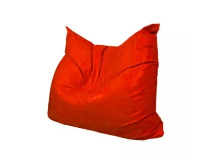 Sitzkissen Puff 130 x 100 x 30 cm rot