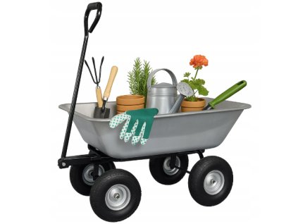 Verzinkter kippbarer Gartenwagen WO01