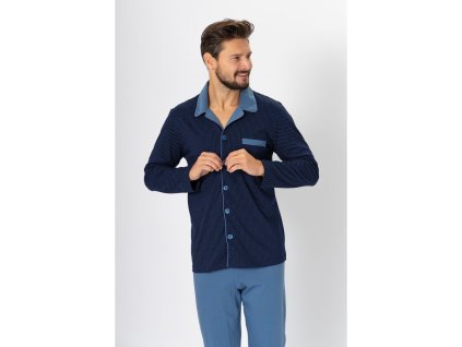 zweiteiliger Herrenpyjama