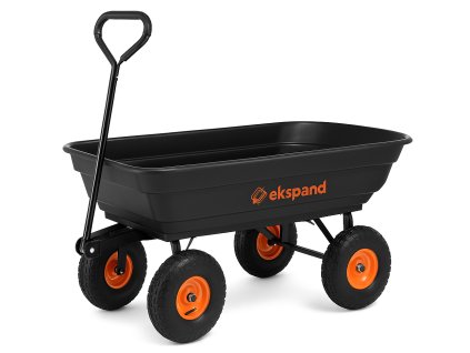 Beispiel eines schwarzen Gartenwagens