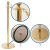 slupek palik hotelowy zloty blysk solidny elegancki