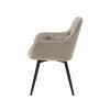 20611 4 drehbarer essstuhl beige velours jork