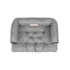 Wasserabweisendes Hundebett Sofa 80 x 60 cm grau