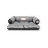 Wasserabweisendes Hundebett Sofa 80 x 60 cm grau