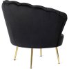 20896 5 sessel mit hocker schwarz velours grand