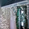 Weihnachtsbeleuchtung Eiszapfen mit 500 LEDs kaltweiß