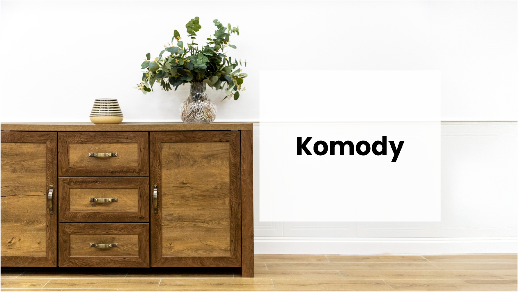 Komoda, moderní doplněk interiéru i exteriéru